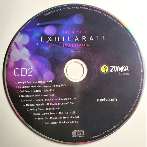 Best of Exhilarate Zumba Soundtrack - Picture 6 of 7